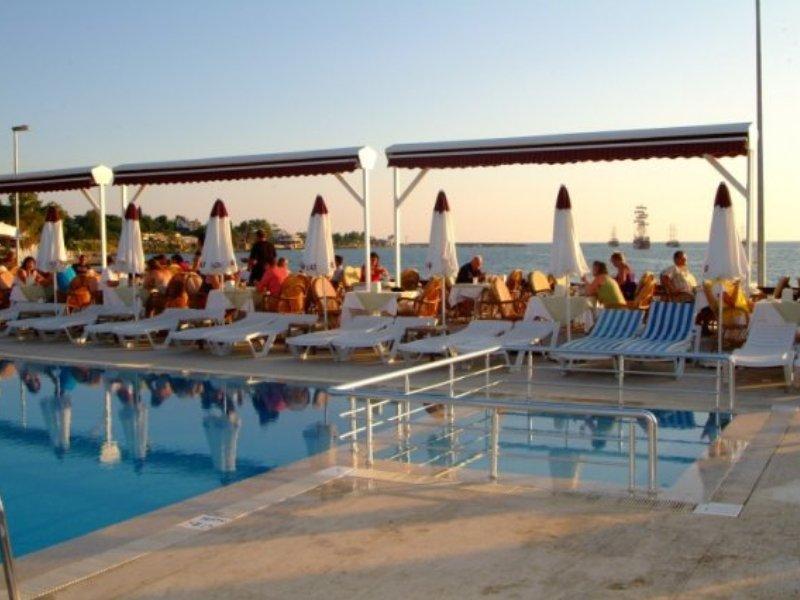 Altinkum Bungalows Side Exterior foto
