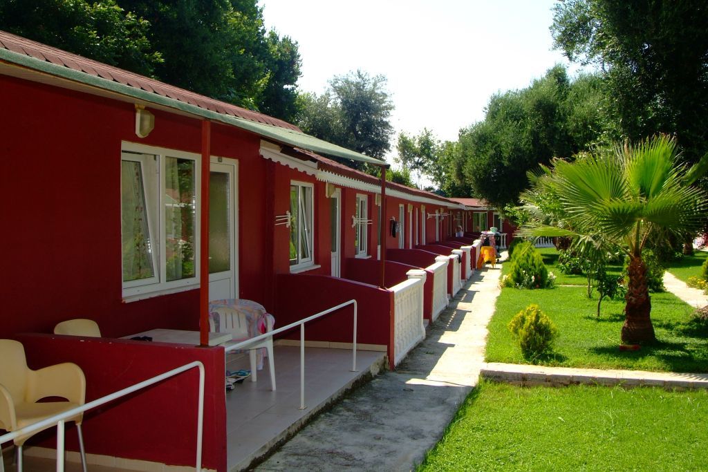 Altinkum Bungalows Side Exterior foto